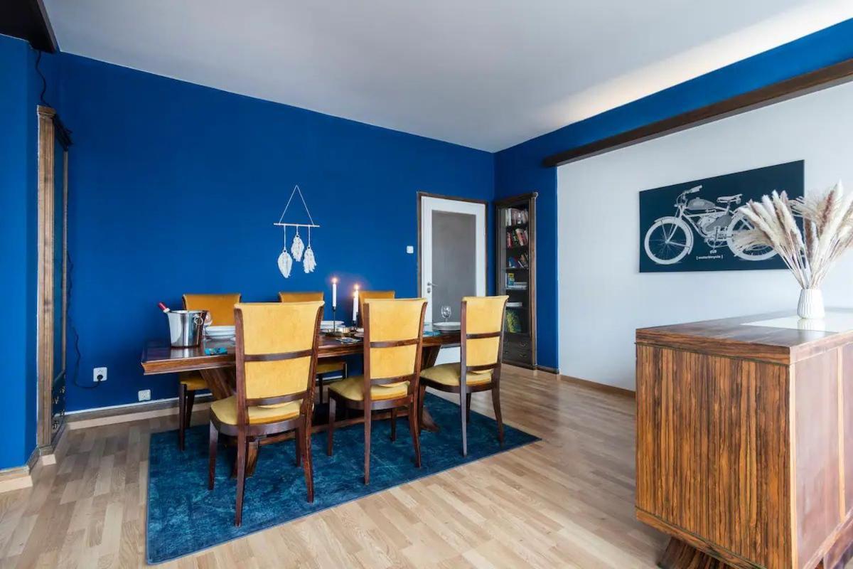 Waterfront River Side Roof Top Apartment - Terrace With City View Praha Bagian luar foto
