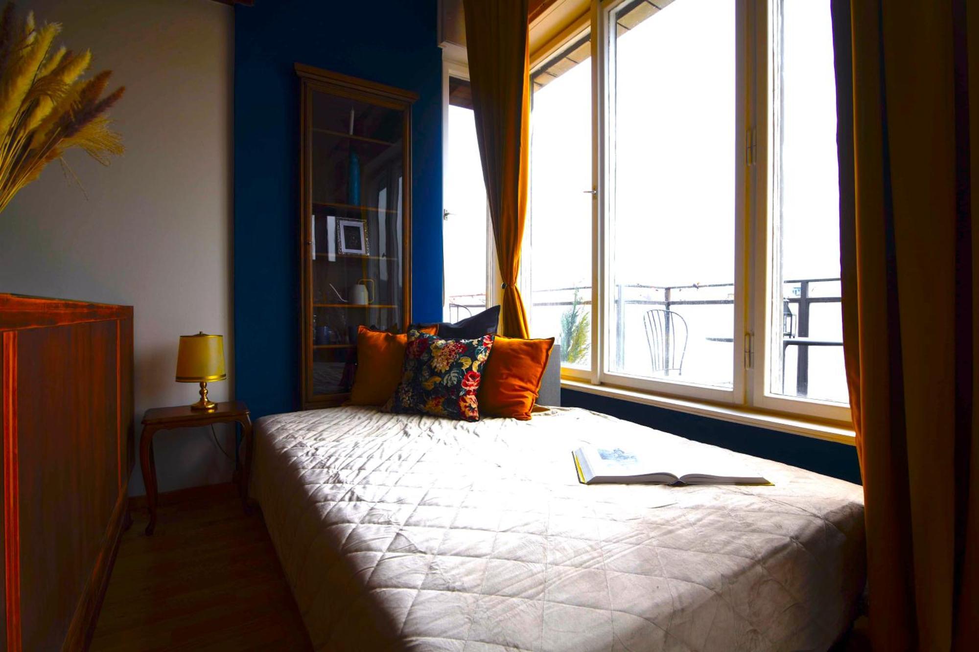 Waterfront River Side Roof Top Apartment - Terrace With City View Praha Bagian luar foto